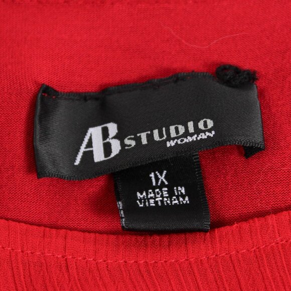AB Studio Blouse - 1X - Layered - Picture 5 of 7